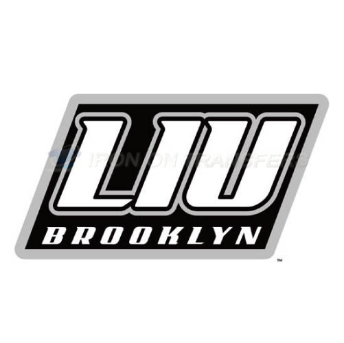 LIU Brooklyn Blackbirds Logo T-shirts Iron On Transfers N4802